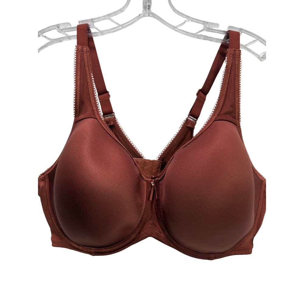 Wacoal Basic Beauty Full Figure Underwire Bra‎ 853192 Terracotta Brown 40D
